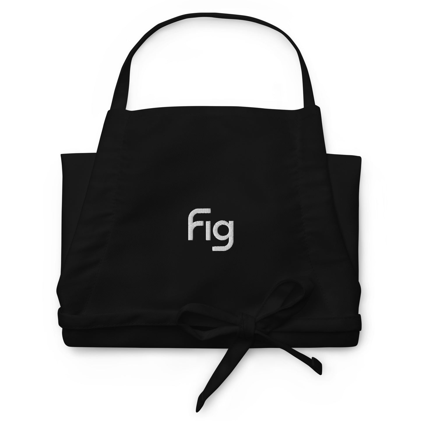 Embroidered Fig Apron