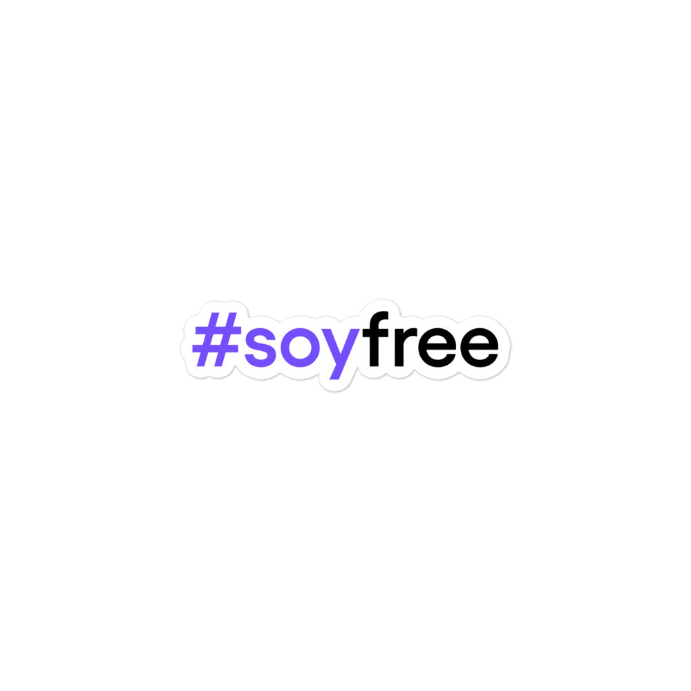 #soyfree Stickers