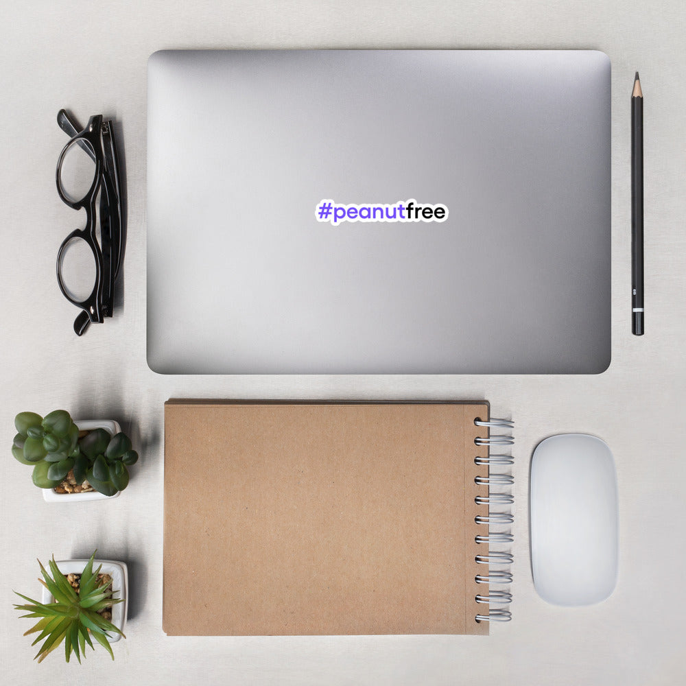 #peanutfree Stickers