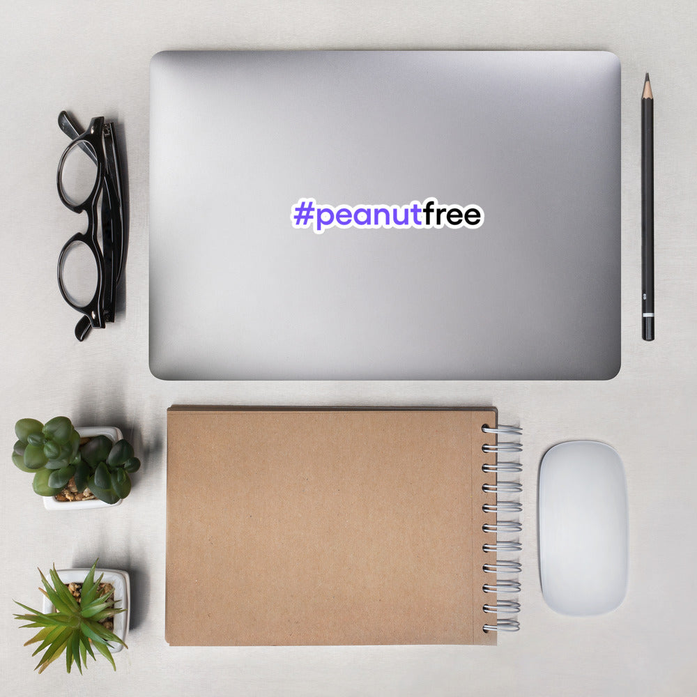 #peanutfree Stickers
