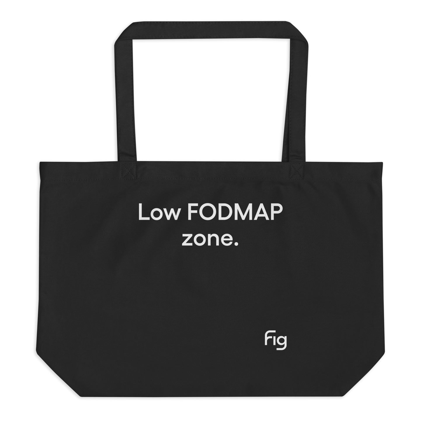 Low FODMAP zone | Large organic tote bag