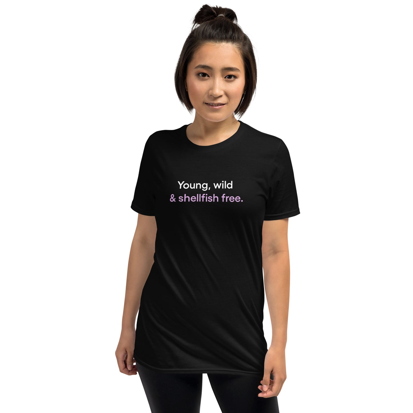 Young, wild and shellfish free | Short-Sleeve Unisex T-Shirt