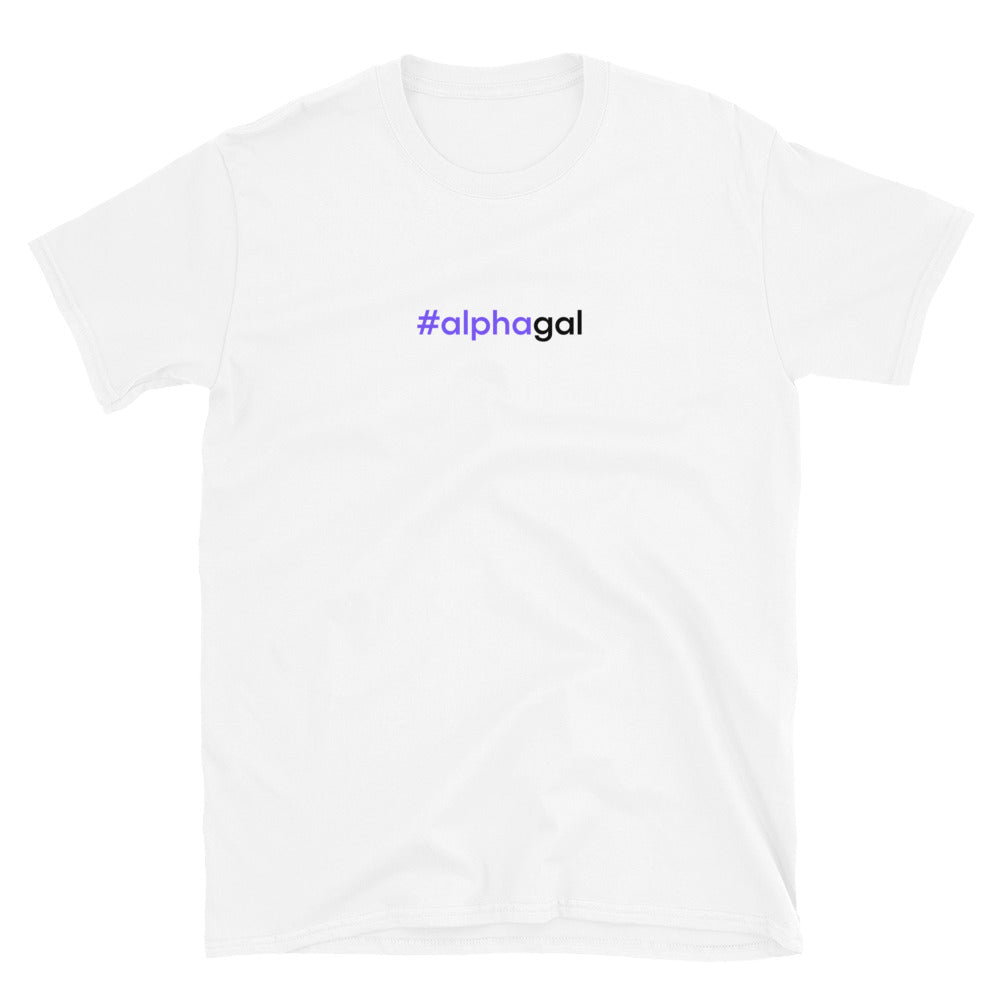 #alphagal | Short-Sleeve Unisex T-Shirt