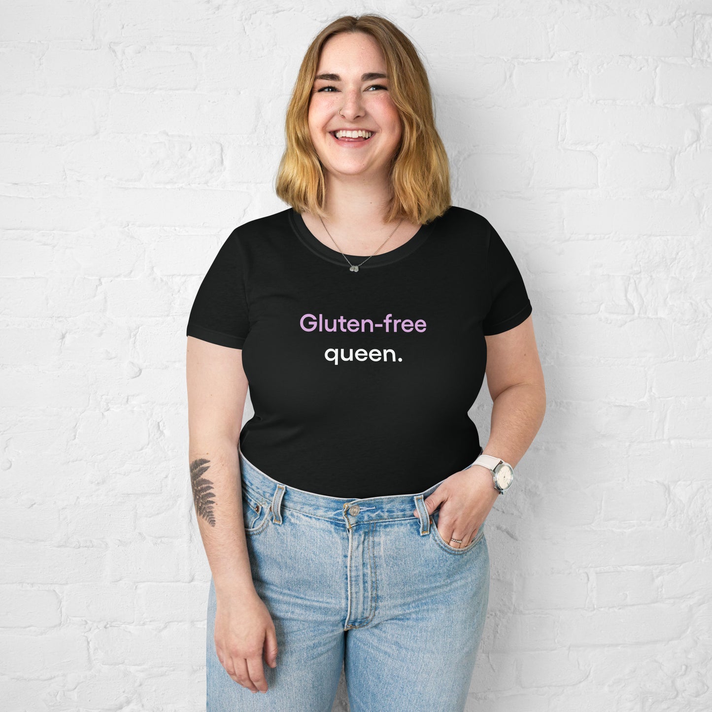 Gluten-free queen | Women’s fitted t-shirt