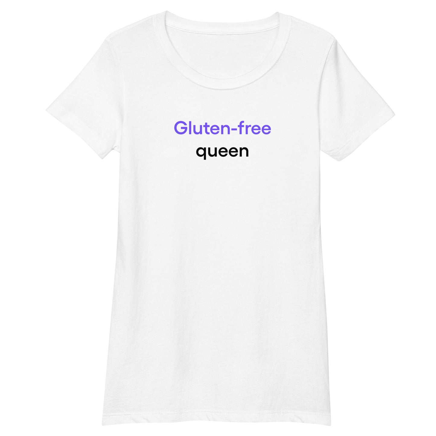 Gluten-free queen | Women’s fitted t-shirt