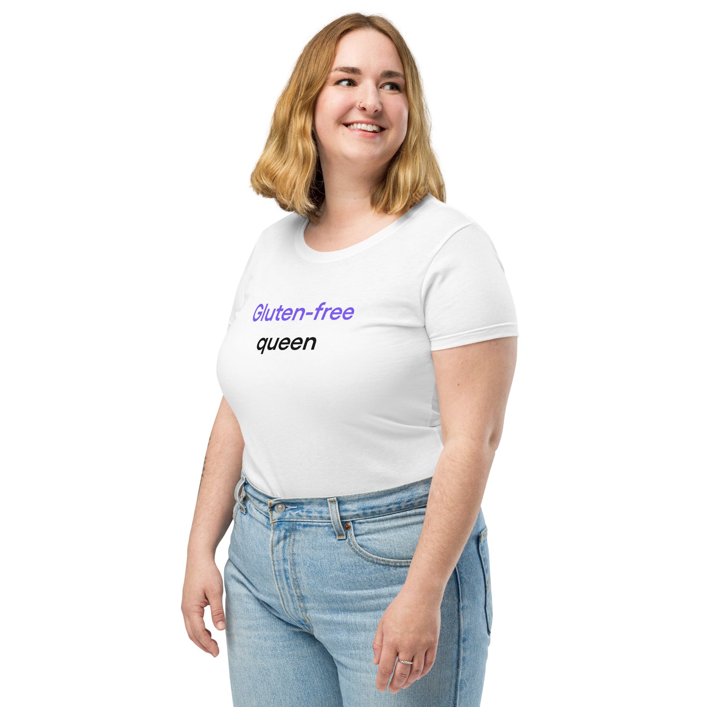 Gluten-free queen | Women’s fitted t-shirt
