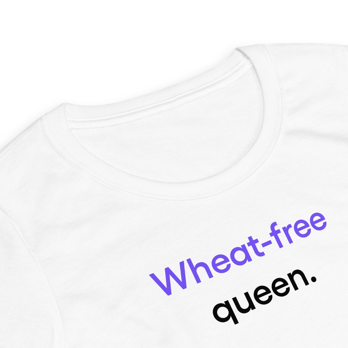 Wheat-free queen | Women’s fitted t-shirt