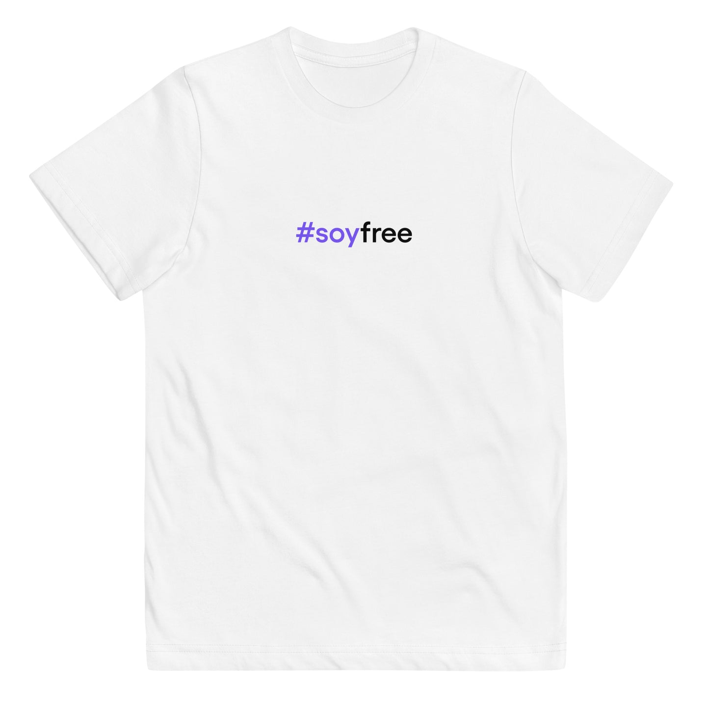 #soyfree | Youth jersey t-shirt
