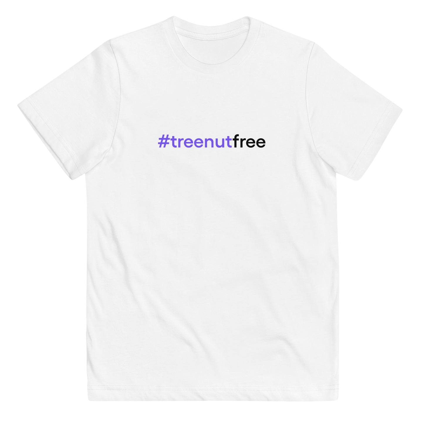 #treenutfree | Youth jersey t-shirt