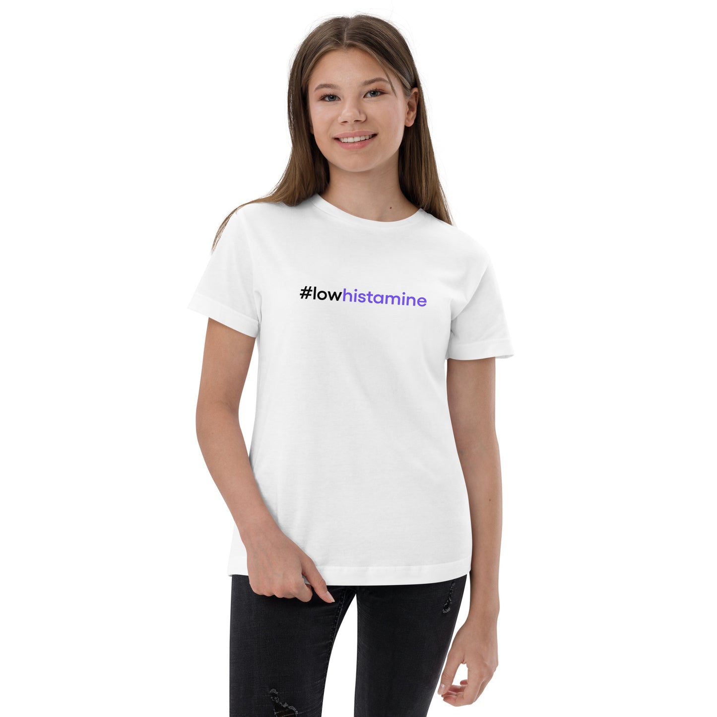 #lowhistamine | Youth jersey t-shirt