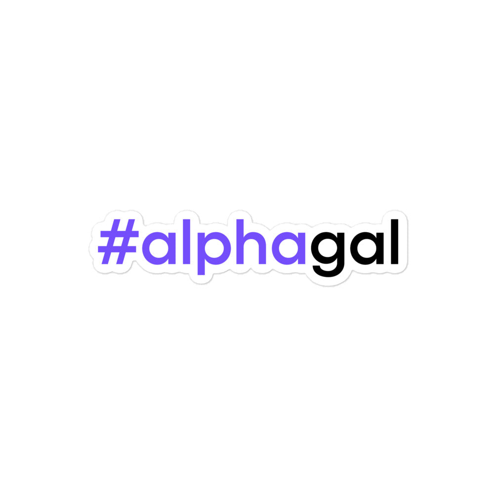 #alphagal Stickers