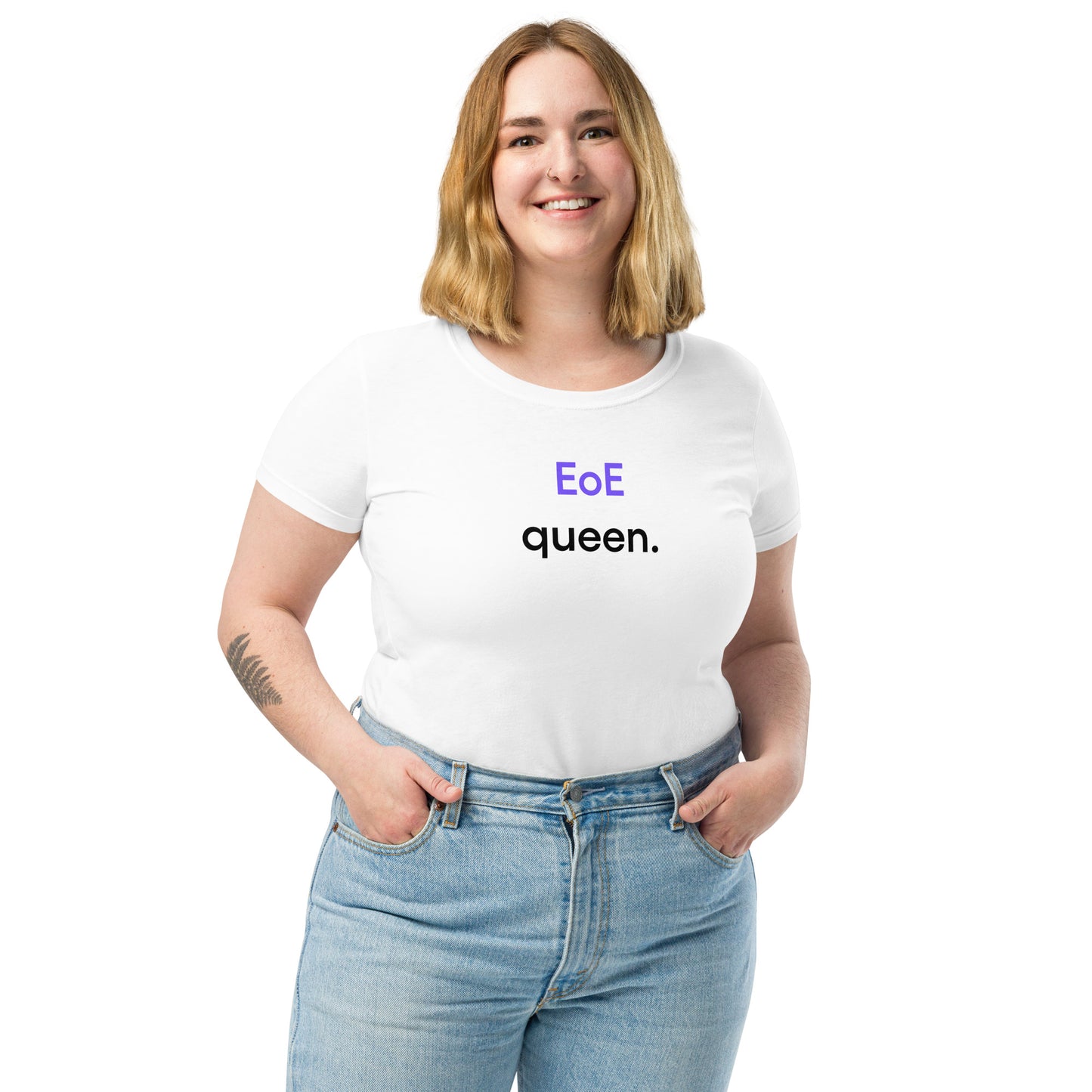 EoE queen | Women’s fitted t-shirt