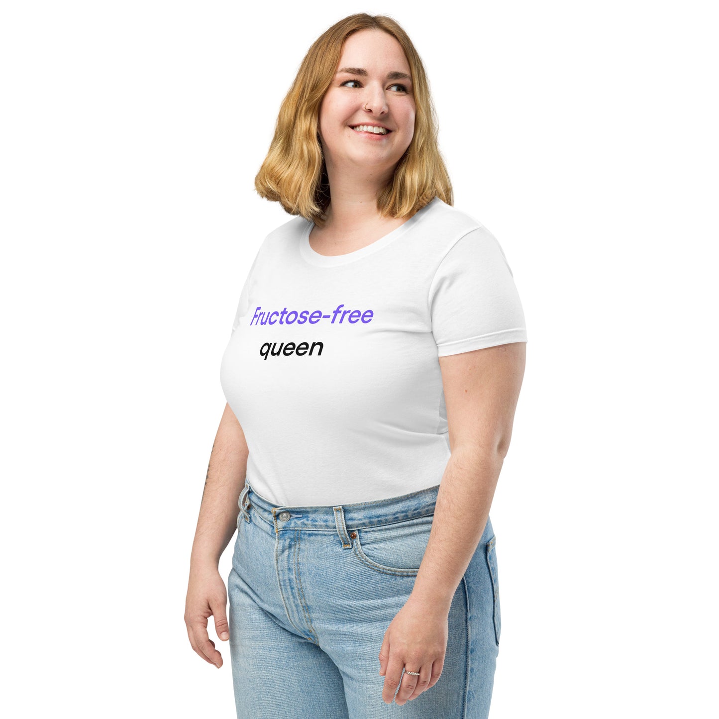 Fructose-free queen | Women’s fitted t-shirt