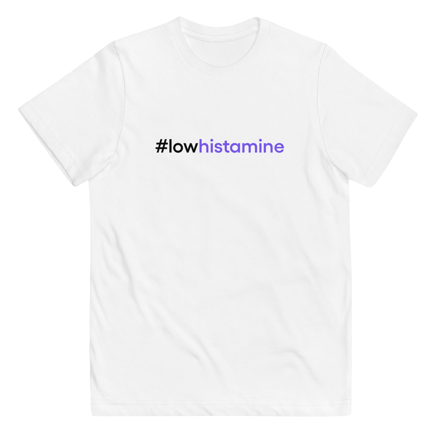 #lowhistamine | Youth jersey t-shirt
